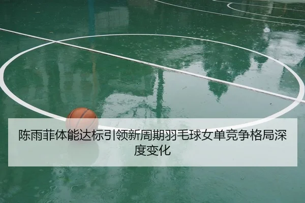 陈雨菲体能达标引领新周期羽毛球女单竞争格局深度变化